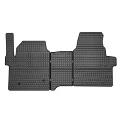 Tappetini per auto ElToro compatibili con Ford Transit Custom II dal 2023 in poi su misura in gomma | Tipo Auto: Van | Note: 1° fila